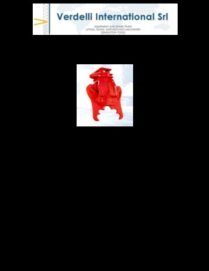 Pinze  idrauliche per calcestruzzo Verdelli P.D.I. 20