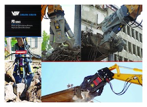 Pinze  idrauliche per calcestruzzo VTN PD50 