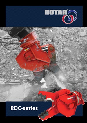 Pinze  idrauliche per calcestruzzo Rotar RDC 25 S
