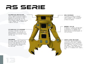 Pinze  idrauliche per calcestruzzo OSA Demolition Equipment RS 6000 