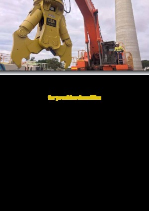 Pinze  idrauliche per calcestruzzo OSA Demolition Equipment RS 500 