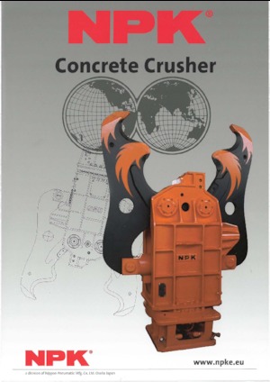 Pinze  idrauliche per calcestruzzo NPK SV-36XR