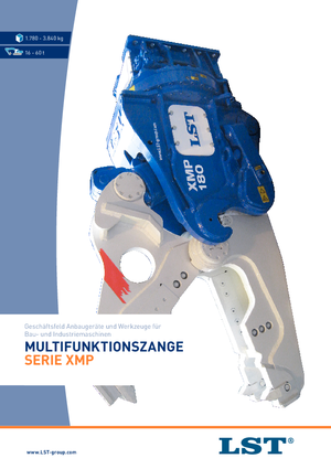 Pinze  idrauliche per calcestruzzo LST XMP 320