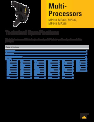 Pinza frantumatrice Caterpillar MP324