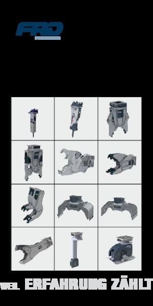 Multiprocessori idraulici (Cesoie) FRD VR90ER