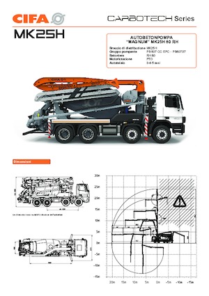 Autobetoniere CIFA MK25H