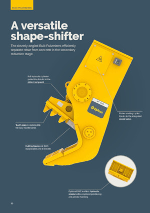 Frantumatori idraulici per calcestruzzo Epiroc BP 1650 R
