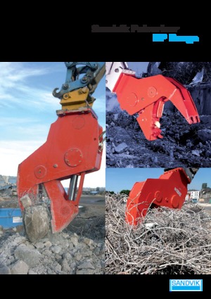 Frantumatori idraulici per calcestruzzo Sandvik BP 2430