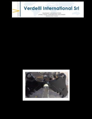 Pinza frantumatrice Verdelli C.D_ F 23 R