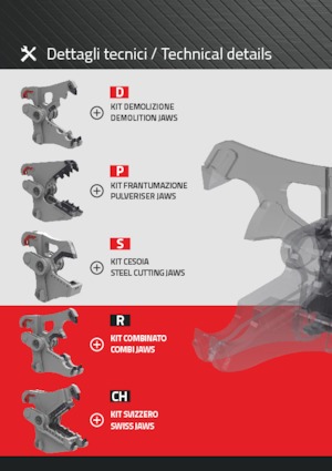 Pinza frantumatrice VTN CK07 R 