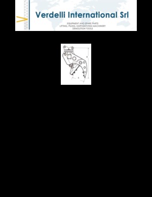 Frantumatori idraulici per calcestruzzo Verdelli D.I. 13