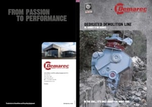 Frantumatori idraulici per calcestruzzo Demarec DRC-30