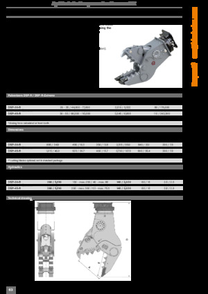 Frantumatori idraulici per calcestruzzo Kinshofer DSP-30-R-Extreme