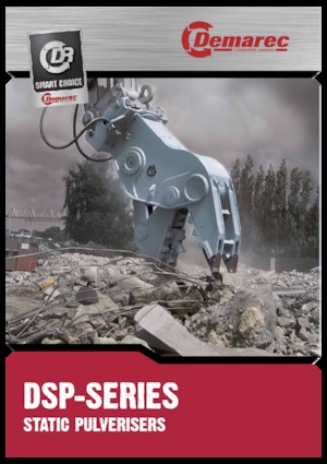 Frantumatori idraulici per calcestruzzo Demarec DSP-30