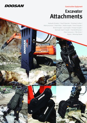 Frantumatori idraulici per calcestruzzo Doosan FP22