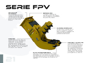 Frantumatori idraulici per calcestruzzo OSA Demolition Equipment FPV 17 