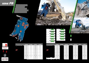 Frantumatori idraulici per calcestruzzo TREVI BENNE FR 50RD