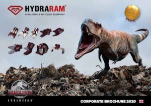 Pinze idrauliche per calcestruzzo ed acciaio Hydra Ram HCS-110UP