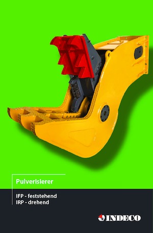 Frantumatori idraulici per calcestruzzo INDECO IRP 11 X