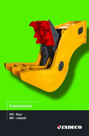Frantumatori idraulici per calcestruzzo INDECO IRP 11 X