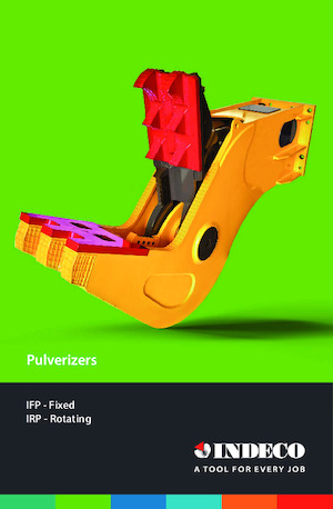 Frantumatori idraulici per calcestruzzo INDECO IRP 5 X