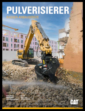 Frantumatori idraulici per calcestruzzo Caterpillar P365