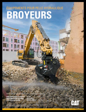 Frantumatori idraulici per calcestruzzo Caterpillar P345