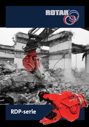 Frantumatori idraulici per calcestruzzo Rotar RDP 32 S