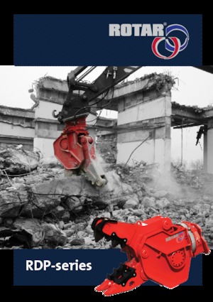 Frantumatori idraulici per calcestruzzo Rotar RDP 32 S