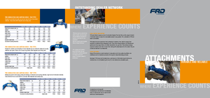 Frantumatori idraulici per calcestruzzo FRD VS15FT
