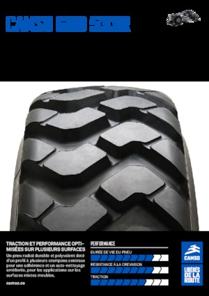 Pneumatici per macchine edili Camso GRD 533R 14.00R24