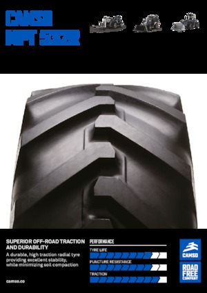 Pneumatici per macchine edili Camso MPT 532R 480/80R26 IND