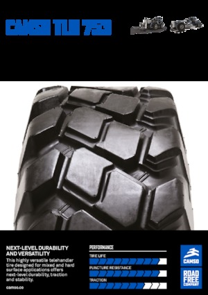 Pneumatici per macchine edili Camso TLH 753 14.00-24