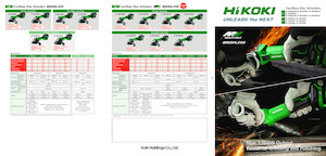 Smerigliatrici angolari a batteria HiKOKI G1812DA