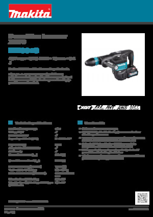 Martelli demolitori a batteria Makita HM001G