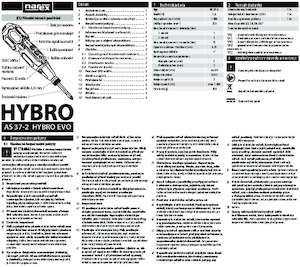 Trapani e avvitatori a batteria Narex AS 37-2