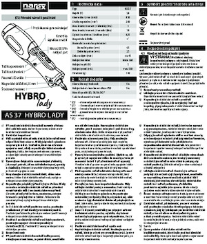 Trapani e avvitatori a batteria Narex AS 37