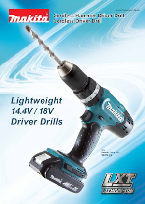 Trapani e avvitatori a batteria Makita BDF343 