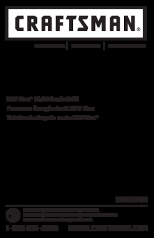 Trapani e avvitatori a batteria Craftsman CMCD750B 
