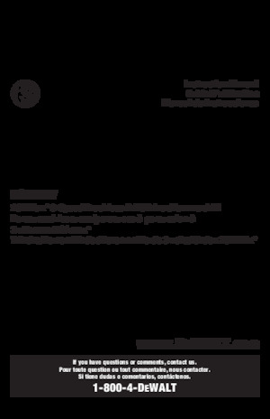 Trapani e avvitatori a batteria DEWALT DCD1007B