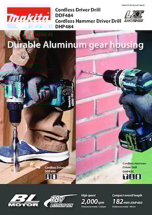 Trapani e avvitatori a batteria Makita DDF484