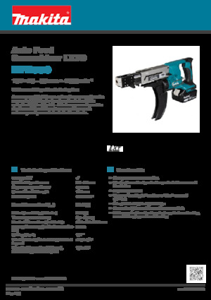 Trapani e avvitatori a batteria Makita DFR550