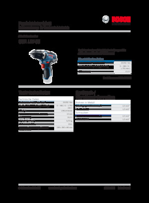 Trapani e avvitatori a batteria Bosch GSR 12V-35