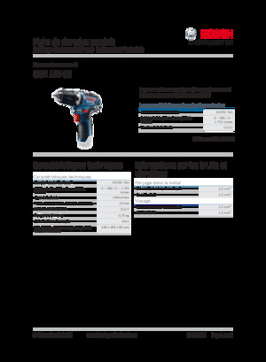 Trapani e avvitatori a batteria Bosch GSR 12V-35