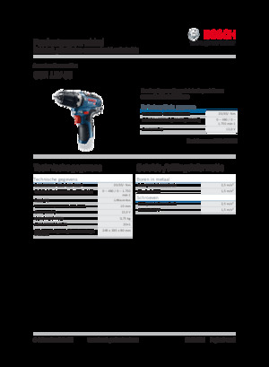 Trapani e avvitatori a batteria Bosch GSR 12V-35
