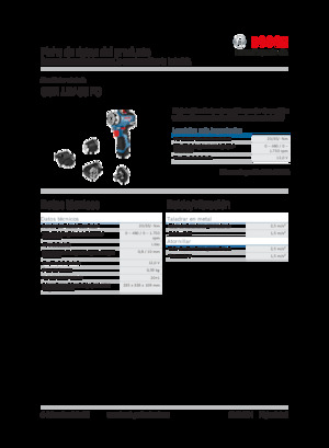 Trapani e avvitatori a batteria Bosch GSR 12V-35 FC