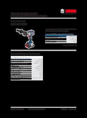 Trapani e avvitatori a batteria Bosch GSR 18V-110 C