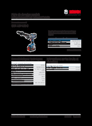 Trapani e avvitatori a batteria Bosch GSR 18V-150 C
