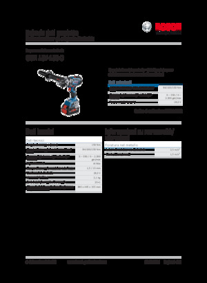 Trapani e avvitatori a batteria Bosch GSR 18V-150 C