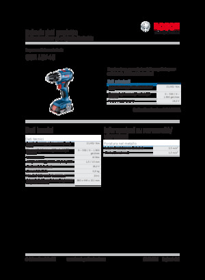 Trapani e avvitatori a batteria Bosch GSR 18V-45